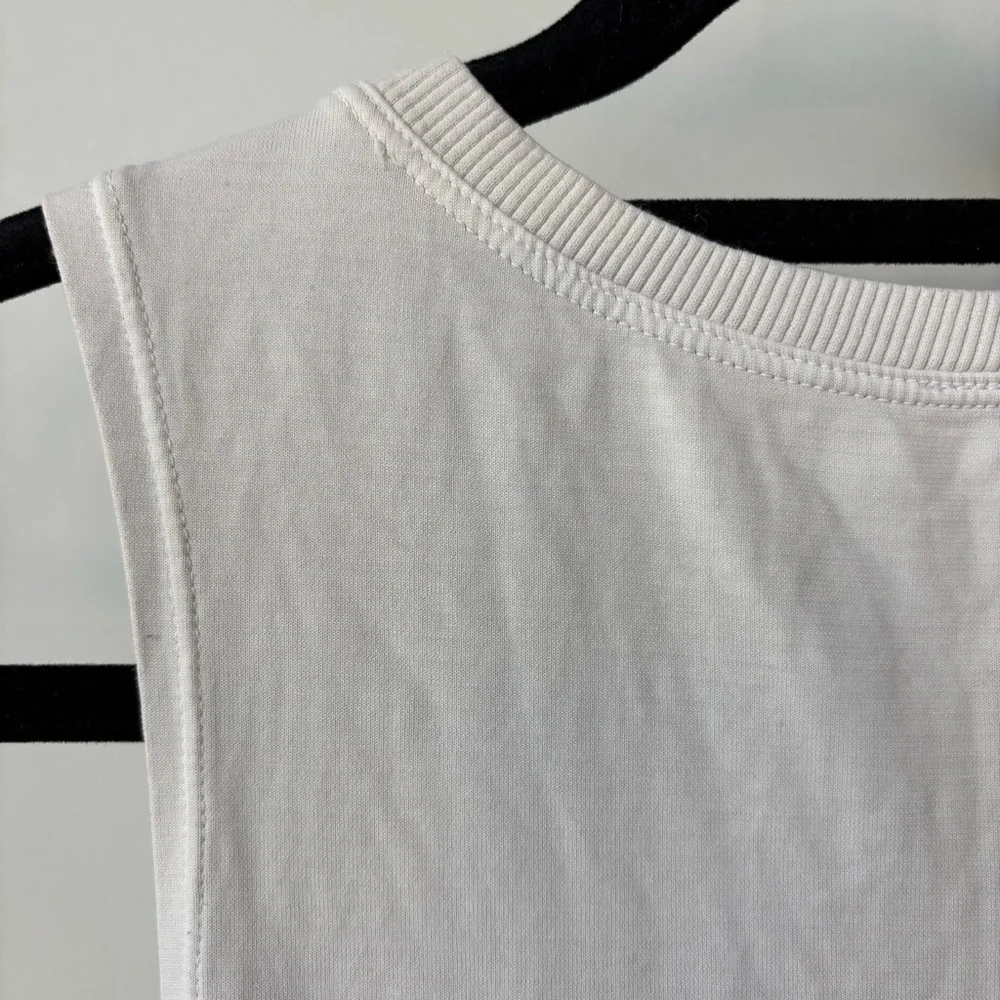 Avocado Cropped Cream Tank Top‎ Size L/XL - Picture 7 of 7